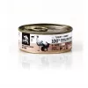 Nassfutter für Katzen 3coty Turkey with rabbit, 80 g can — complete adult cat feed, protein 20%, fat 9%