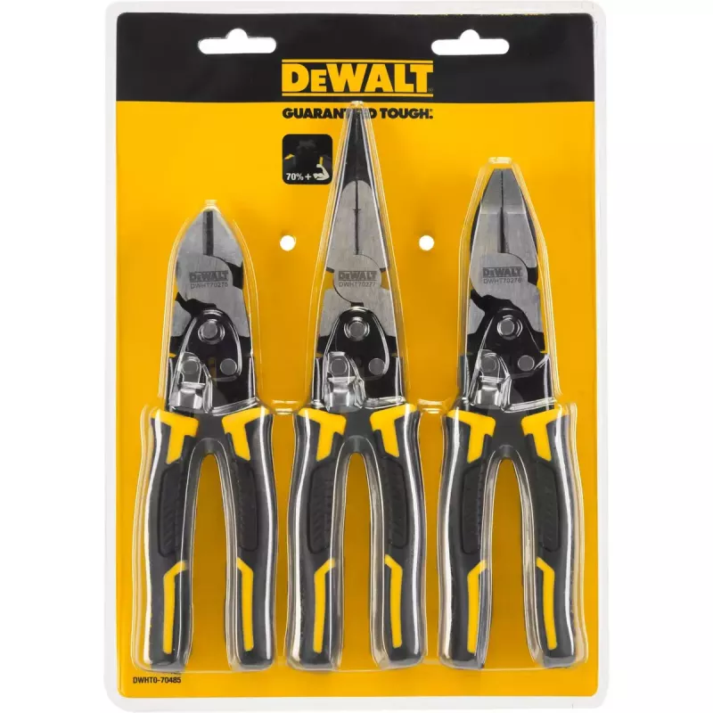 Zangen-Set DeWALT DWHT0-70485 3 Stück