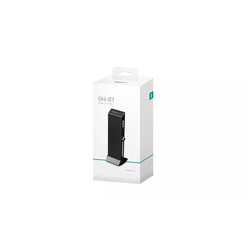 Grafikkartenhalter DeepCool GH-01 Universal, schwarz, 52,6 × 60,6 × 163,7 mm