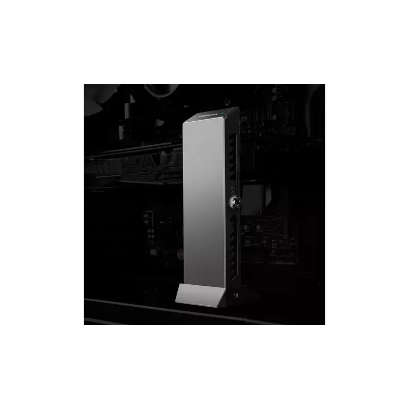 Grafikkartenhalter DeepCool GH-01 Universal, schwarz, 52,6 × 60,6 × 163,7 mm