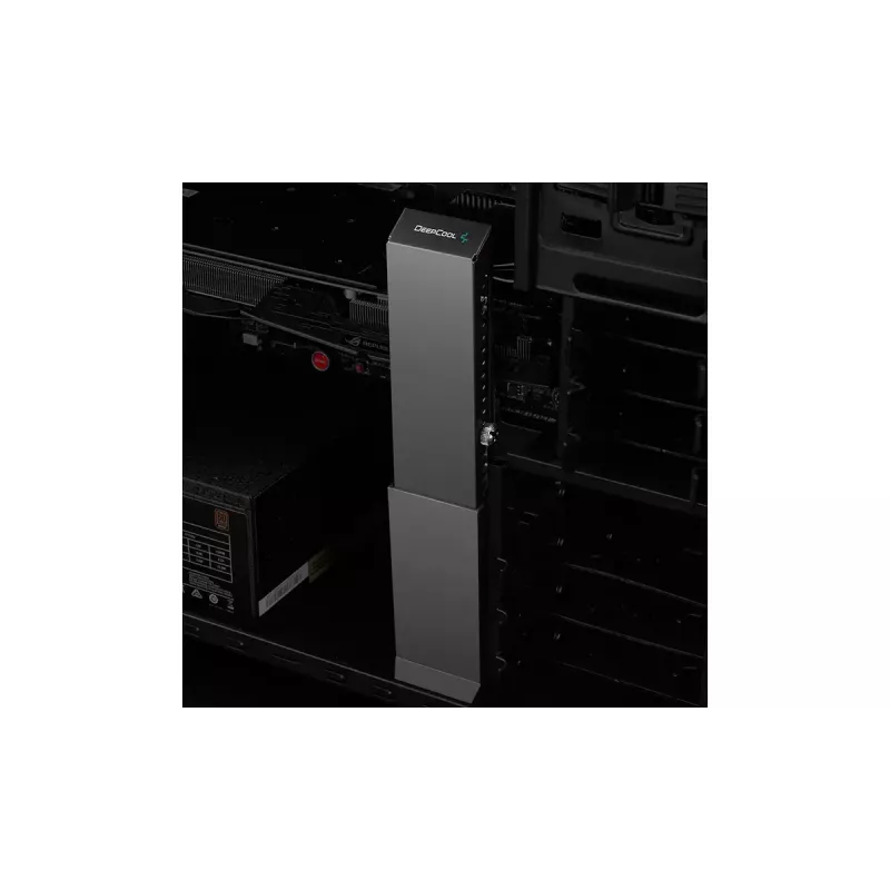 Grafikkartenhalter DeepCool GH-01 Universal, schwarz, 52,6 × 60,6 × 163,7 mm