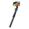 Selfie-Stick UGREEN LP680 Bluetooth mit Fernbedienung, Ausziehbar bis 1,7 m, Maximale Höhe 180 cm, Universelle Kompatibilität, Schwarz