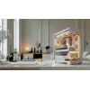 PC-Gehäuse MODECOM VOLCANO STELLAR PLUS ARGB MIDI 8F WEISS — Mid-Tower, ATX, gehärtetes Glas, ARGB-Beleuchtung, 8 Lüfter, GPU bis zu 42 cm