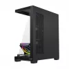 PC-Midi-Tower-Gehäuse MODECOM VOLCANO STELLAR PLUS ARGB MIDI, 5 Frontlüfter, gehärtetes Glas, USB-C