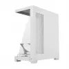 PC-Gehäuse MODECOM VOLCANO STELLAR PLUS MIDI WEISS — Midi Tower, microATX, Temperglas, USB-C, unterstützt GPU 420 mm