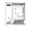 PC-Gehäuse MODECOM VOLCANO STELLAR PLUS MIDI WEISS — Midi Tower, microATX, Temperglas, USB-C, unterstützt GPU 420 mm