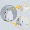 Fleischwolf SMAPP Modell 490.81 WEISS – 2200 W, 1 Geschwindigkeit, 2,7 kg/min, 3 Lochscheiben, weiß, Zerkleinerungsaufsatz