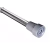 Faltbarer Gehstock ActionMed LI101AM — silber, ergonomischer Griff, Handschlaufe, rutschfest, Pitch-Kontrolle