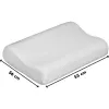 Orthopädisches Nackenkissen ActionMed CERVICAL MED PILLOW PO100AM — Schaumstofffüllung, 550×360×120 mm, waschbarer Bezug, weiß