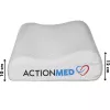 Orthopädisches Nackenkissen ActionMed CERVICAL MED PILLOW PO100AM — Schaumstofffüllung, 550×360×120 mm, waschbarer Bezug, weiß