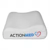 Orthopädisches Nackenkissen ActionMed CERVICAL MED PILLOW PO100AM — Schaumstofffüllung, 550×360×120 mm, waschbarer Bezug, weiß