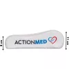 Orthopädisches Kissen ActionMed PO200AM — anatomisches Schaumstoffkissen für Kopf und Nacken, 590×350 mm, max. Höhe 11 cm, waschbarer Bezug