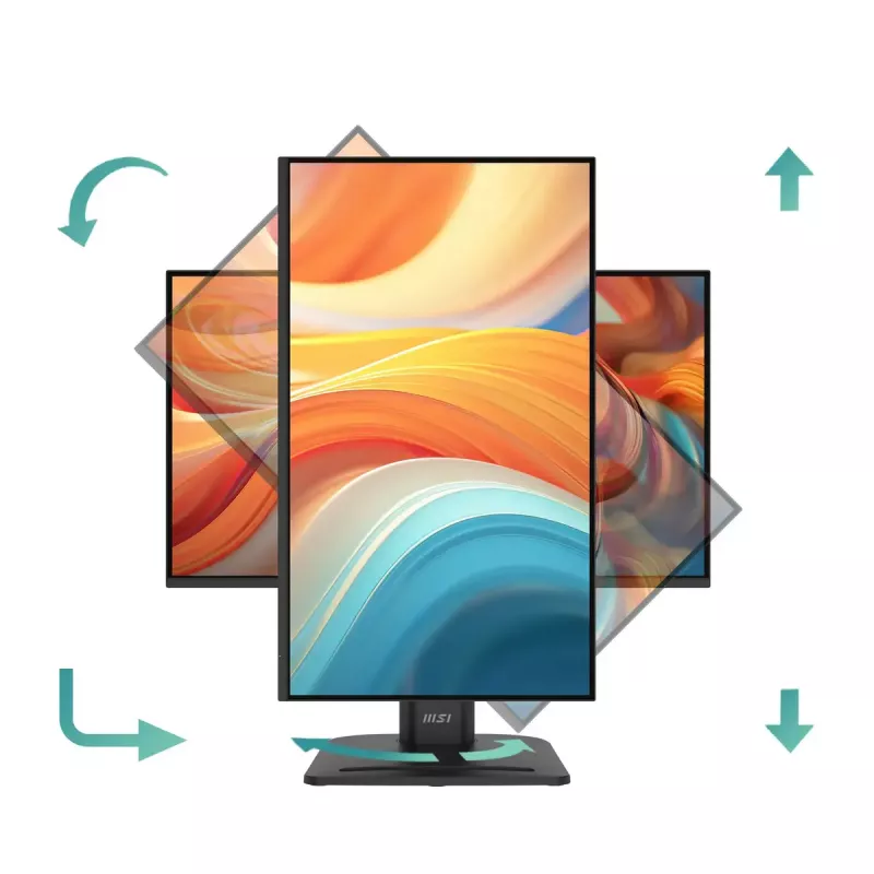 Monitor MSI Pro MP245PHG E14 60,5 cm (23,8 Zoll) Full HD 1920x1080 IPS LCD, 4 ms, 300 cd/m², VESA, USB-Hub, Lautsprecher
