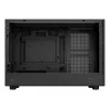 PC-Gehäuse DeepCool CH260 Micro Tower Schwarz — Micro-ATX/Mini-ITX, gehärtetes Glas, USB-C, max. GPU 413 mm