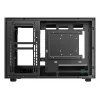 PC-Gehäuse DeepCool CH260 Micro Tower Schwarz — Micro-ATX/Mini-ITX, gehärtetes Glas, USB-C, max. GPU 413 mm