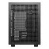 PC-Gehäuse DeepCool CH260 Micro Tower Schwarz — Micro-ATX/Mini-ITX, gehärtetes Glas, USB-C, max. GPU 413 mm
