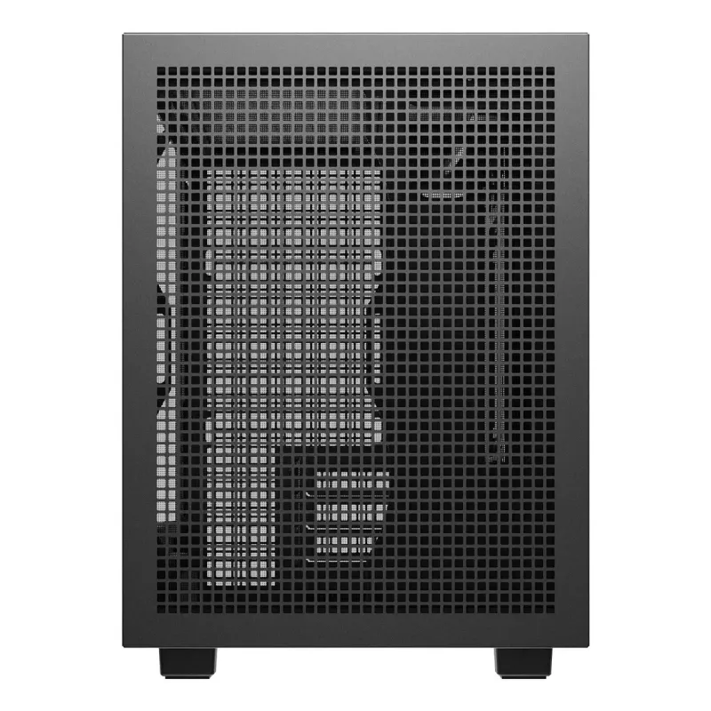 PC-Gehäuse DeepCool CH260 Micro Tower Schwarz — Micro-ATX/Mini-ITX, gehärtetes Glas, USB-C, max. GPU 413 mm