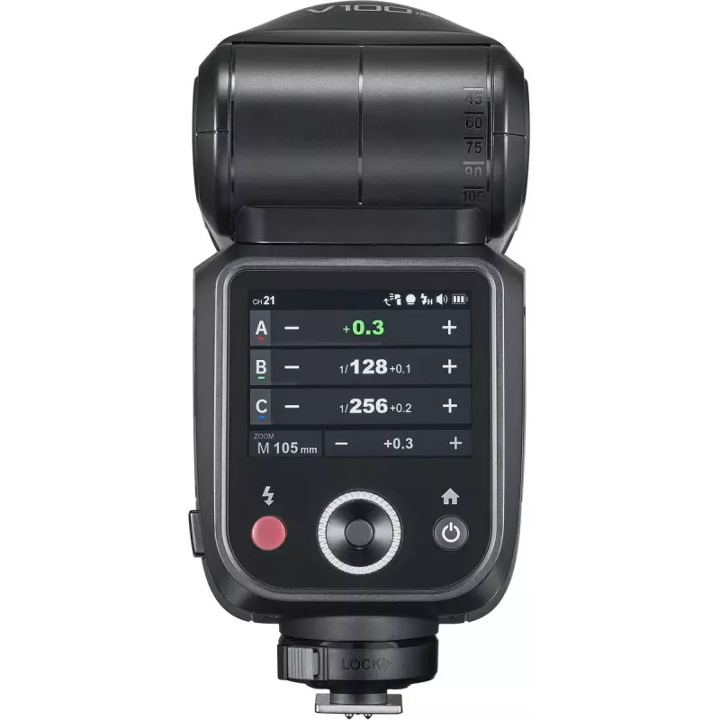 Flash Godox V100 für Sony – tragbarer 100-Ws-Kamerablitz, eingebauter wiederaufladbarer Akku