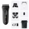 Braun 3000BT Akku-Trimmer 5 7 mm Nass & Trocken Schwarz Grau