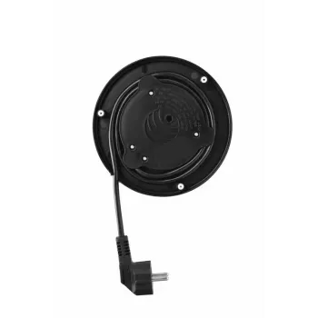 Wasserkocher ETA Emma 1,5 l 2200 W Edelstahl, schwarz, 360°-Basis