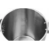 Wasserkocher ETA Emma 1,5 l 2200 W Edelstahl, schwarz, 360°-Basis