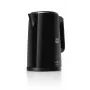 Wasserkocher ETA Emma 1,5 l 2200 W Edelstahl, schwarz, 360°-Basis
