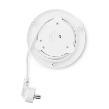 Elektrischer Wasserkocher ETA 1,5 L 2200 W Weiß Edelstahl mit einstellbarem Thermostat