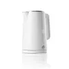 Elektrischer Wasserkocher ETA 1,5 L 2200 W Weiß Edelstahl mit einstellbarem Thermostat