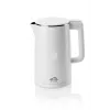 Elektrischer Wasserkocher ETA 1,5 L 2200 W Weiß Edelstahl mit einstellbarem Thermostat