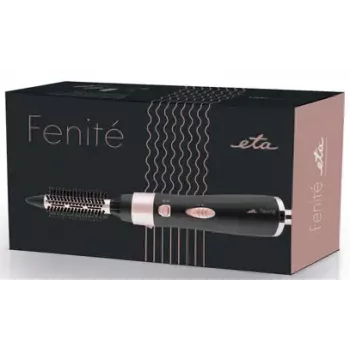 Heißluftbürste ETA Fenite Edition, Airflow, 1000 W, Keramikbürste, 2 Hitzestufen, 1,75 m Kabel, Schwarz/Rose