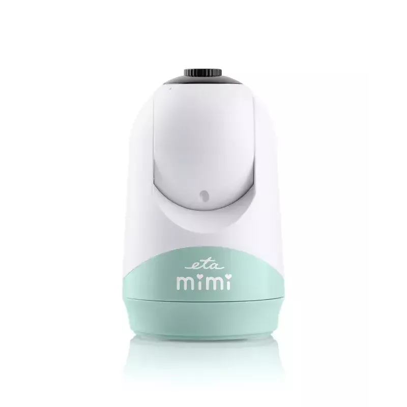 Babyphone ETA ETA530690000 mit flexibler Kamera, weiß/grün, visuelle Fernüberwachung
