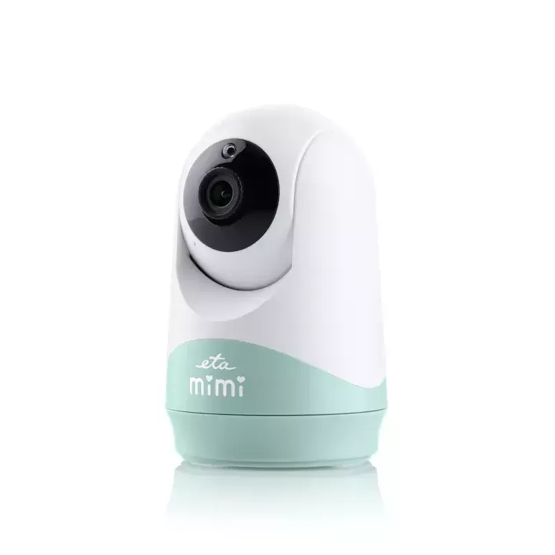 Babyphone ETA ETA530690000 mit flexibler Kamera, weiß/grün, visuelle Fernüberwachung