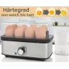 Elektrischer Eierkocher ProfiCook 501275 — Edelstahl, 7-Eier-Kapazität, Omelett-/Pochier-Einsatz