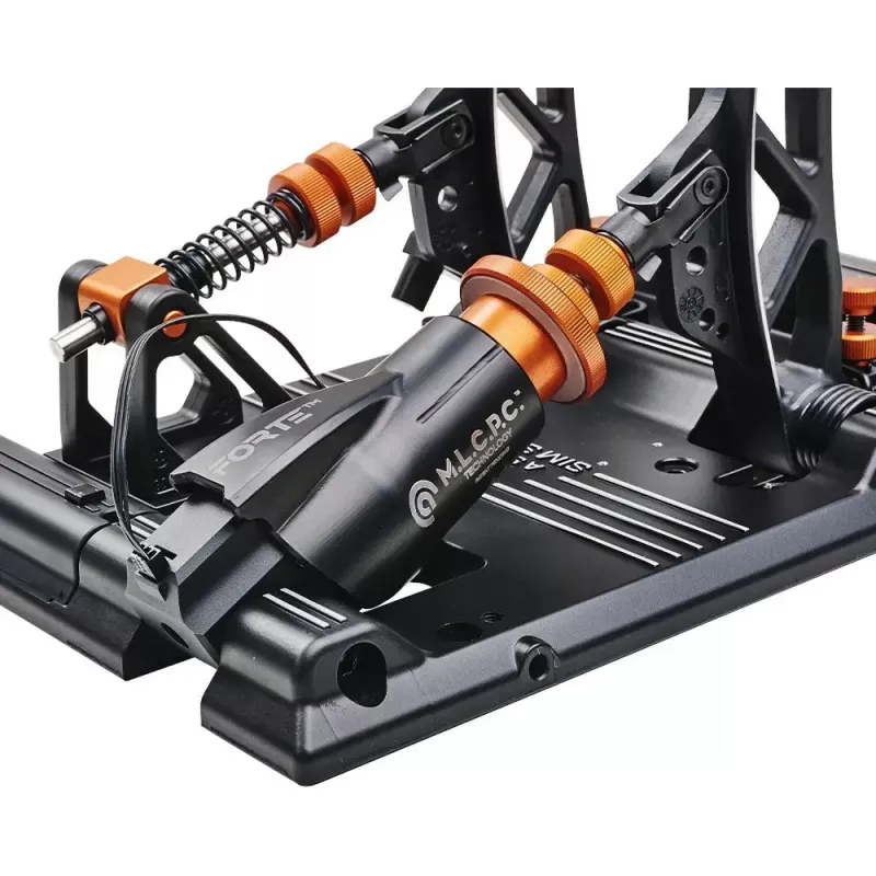 Gas- und Bremspedalset Asetek Forte Sim Racing 40-010-0000003 für Rennsimulatoren