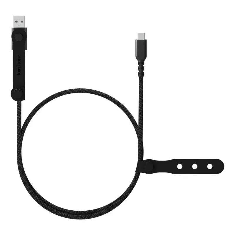 USB-Kabel Fairphone ACCABL-2CC-WW1 USB 2.0 1 m USB C Schwarz