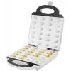 Unold 48360 Waffeleisen 24 Waffeln 1400 W Edelstahl, Weiß