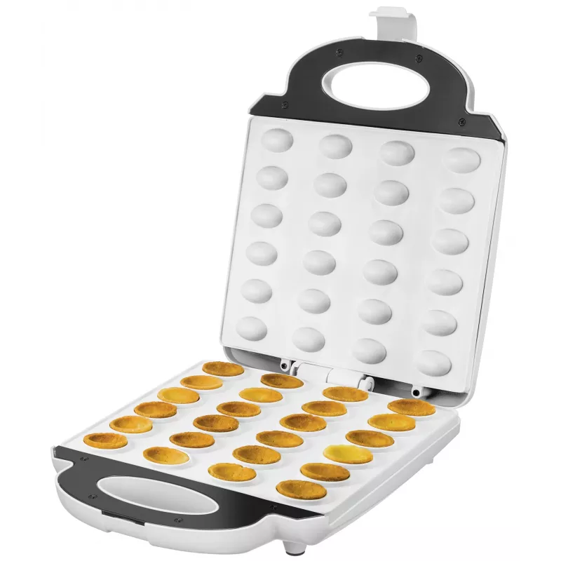 Unold 48360 Waffeleisen 24 Waffeln 1400 W Edelstahl, Weiß