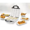 Unold 48360 Waffeleisen 24 Waffeln 1400 W Edelstahl, Weiß
