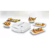 Unold 48360 Waffeleisen 24 Waffeln 1400 W Edelstahl, Weiß