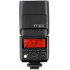 Kompaktes Blitzgerät Godox TT350 Schwarz 2,2s Ladezeit AA-Batterie