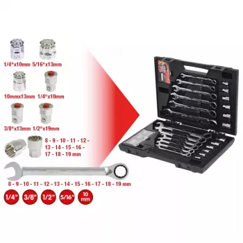 Steckschlüsselsatz KS Tools 503.4960