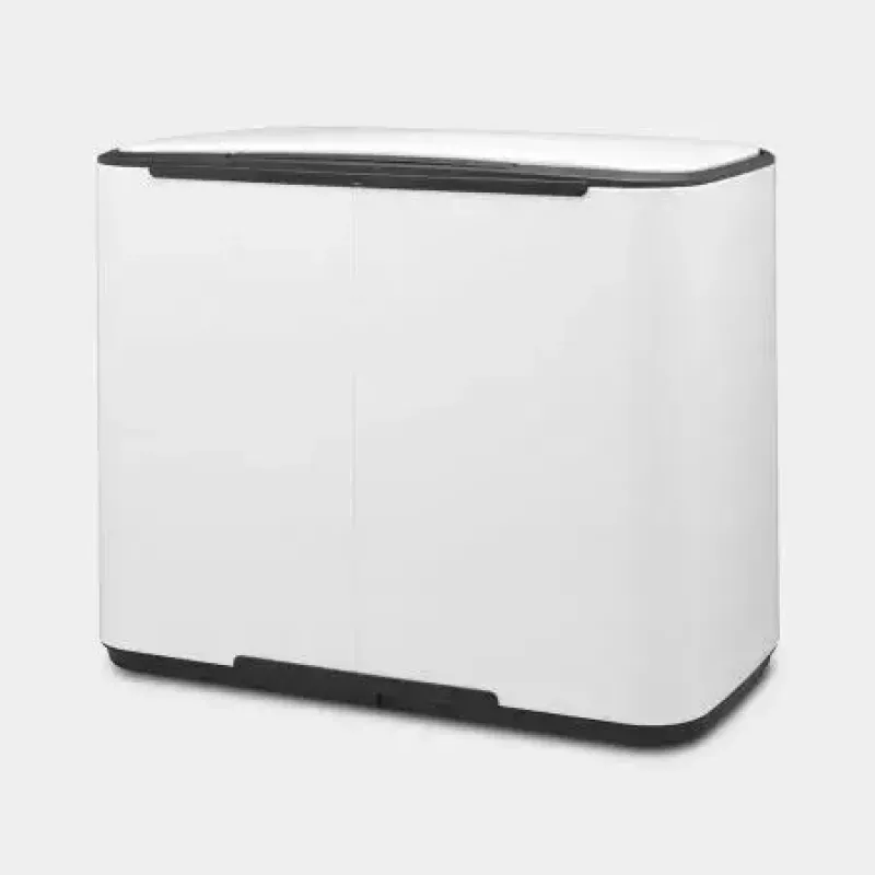 Abfallbehälter BRABANTIA 121142 Rechteckig Weiß, 540×363×440 mm