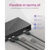 ICY BOX 11 in 1 Hybrid DockingStation mit dreifachem Videoausgang
