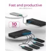 ICY BOX 11 in 1 Hybrid DockingStation mit dreifachem Videoausgang
