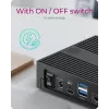 ICY BOX 11 in 1 Hybrid DockingStation mit dreifachem Videoausgang