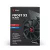 Kühlkörper/Radiator SAVIO SAVGCOFROSTSchwarzX2 120 mm Lüfter, kompatibel mit LGA 1156/1155/1150/1151/1200/1366/1700, schwarz
