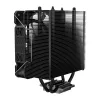 Kühlkörper/Radiator SAVIO SAVGCOFROSTSchwarzX2 120 mm Lüfter, kompatibel mit LGA 1156/1155/1150/1151/1200/1366/1700, schwarz