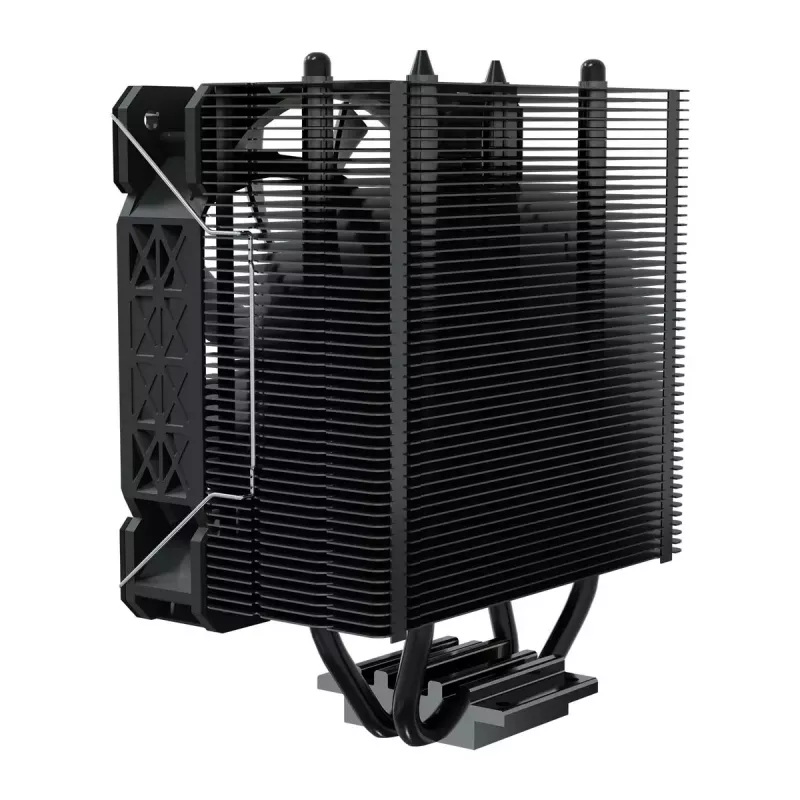 Kühlkörper/Radiator SAVIO SAVGCOFROSTSchwarzX2 120 mm Lüfter, kompatibel mit LGA 1156/1155/1150/1151/1200/1366/1700, schwarz