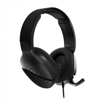 Turtle Beach Recon 200 Schwarz Gen 2 Kabelgebundenes verstärktes Gaming-Headset – PS4, PS5, Xbox Series X oder S One und PC