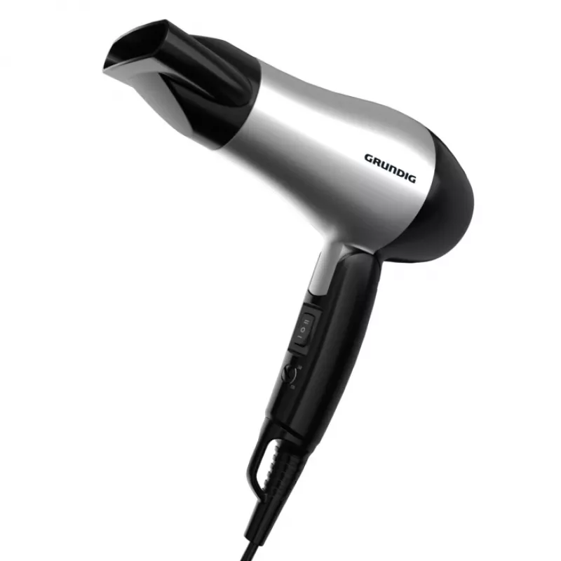 Grundig HD 2200 Haartrockner 1200 W Schwarz, Silber